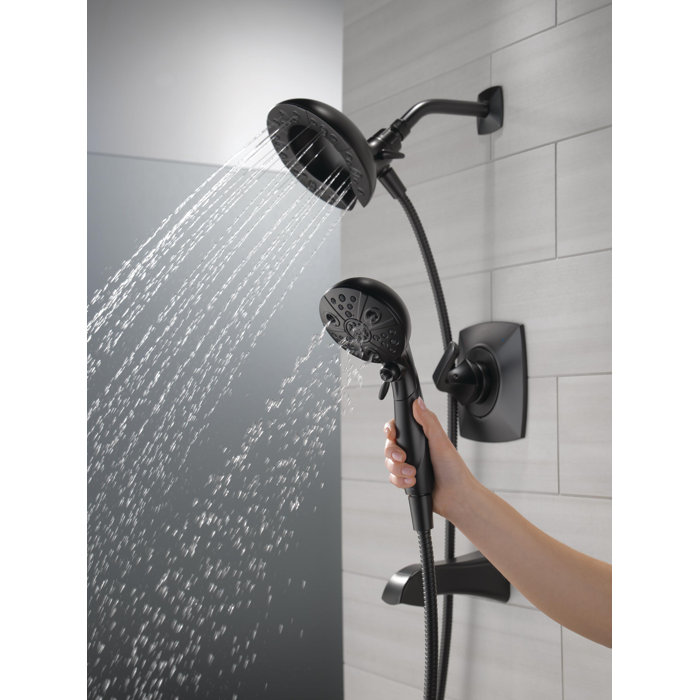 144789BLI Delta Vesna SingleFunction Tub Shower Faucet Set, Shower